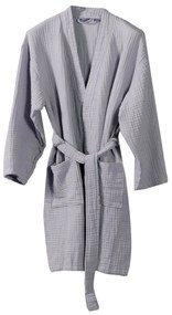 Ρόμπα Ματλασέ Γυναικεία Nef-Nef Homeware Matie Grey Γκρι MEDIUM