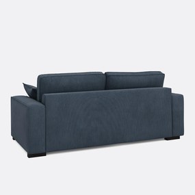 Καναπές-κρεβάτι με βελούδινο κοτλέ ύφασμα, Cecilia