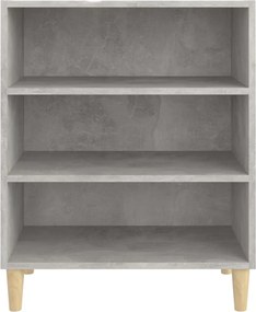 vidaXL Ντουλάπι Γκρι Σκυροδέματος 57x35x70 εκ. Επεξεργασμένο Ξύλο