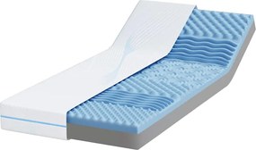 vidaXL Στρώμα Μέτρια σκληρό 70 x 200 cm Λευκό