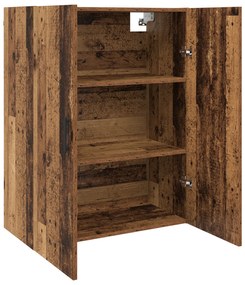 vidaXL Επιτοίχιο ντουλάπι Παλαιό ξύλο 69.5 x 34 x 90 εκ.
