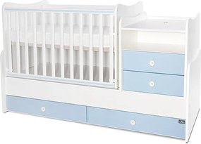 BED COMBO 172/72 WHITE/BABY BLUE