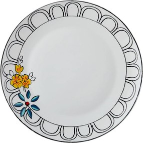 Service Plate Set (6 Pieces) DNR0054 Multicolor