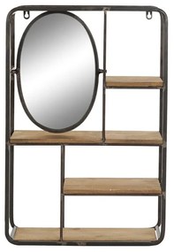 Ράφια DKD Home Decor Ξύλο Μέταλλο Ξύλο MDF 39,5 x 13,5 x 60 cm