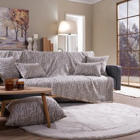 Ριχτάρι Nashville 05 Brown-Beige Teoran Διθέσιο 180x250cm Βαμβάκι-Ακρυλικό