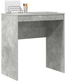 vidaXL Γραφείο Γκρι σκυροδέματος 70 x 40 x 76 εκ. Επεξεργασμένο ξύλο