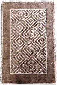 LABYRINTH BROWN ΧΑΛΙ 90% COTTON/10% POLYESTER 40Χ60ΕΚ