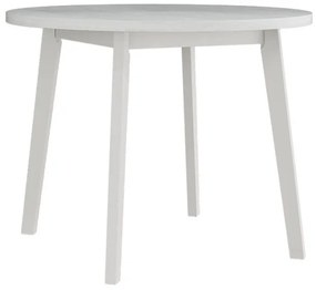 Τραπέζι Victorville 128, Άσπρο, 75cm, 18 kg, Πλαστικοποιημένη μοριοσανίδα, Ξύλο, Μερικώς συναρμολογημένο, Ξύλο: Οξιά | Epipla1.gr