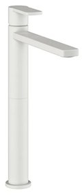 Μπαταρία Νιπτήρα Αναμεικτική Ψηλή με Βαλβίδα Clic Clac Orabella Glam White Matt 10141