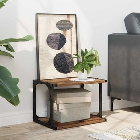 vidaXL Σταντ Εκτυπωτή Παλαιωμένο ξύλο 41 x 28 x 33,5 εκ.