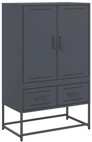 vidaXL Ντουλάπι Ανθρακί 68x39x111,5 εκ. από Χάλυβα