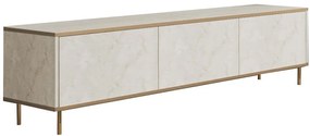Έπιπλο Tηλεόρασης Imaj 382NRC1151 180x35x45,2cm Travertine Beige