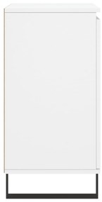 VidaXL Συρταριέρα Λευκή 60 x 35 x 70 εκ. από Επεξεργασμένο Ξύλο