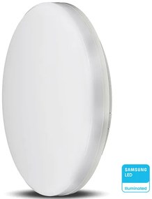 V-TAC Πλαφονιέρα Στρογγυλή LED 15W 230V 110° 1850lm IP44 Samsung Chip Ζεστό Λευκό 2113889