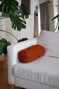 Διακοσμητικό Μαξιλάρι Κεραμιδί TEDDY ROLLER 50x14x14