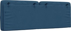 vidaXL Μαξιλάρι για Κεφαλάρι Μπλε 120 εκ. Υφασμάτινο