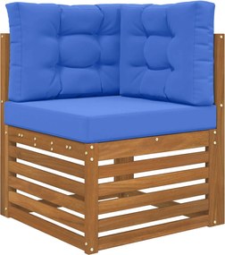 vidaXL Μαξιλάρι Καναπέ Εξωτερικού Χώρου 3 pcs Τιρκουάζ Πολυεστέρας