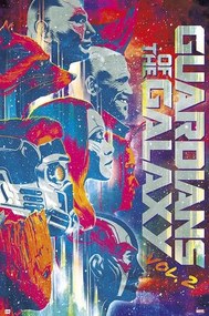 Αφίσα Guardians Of The Galaxy Vol 2, (61 x 91.5 cm)