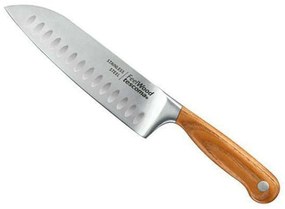 Μαχαίρι Santoku Feelwood 884826 17cm Silver-Brown Tescoma Stainless Steel