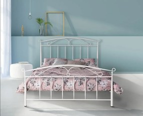 Κρεβάτι Ν61 για στρώμα 150χ200 διπλό με επιλογή χρώματος