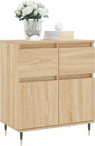 vidaXL Συρταριέρα Sonoma Δρυς 60x35x70 εκ. Επεξεργασμένο Ξύλο