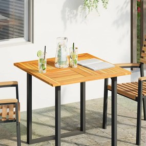 vidaXL Επιφάνεια Τραπεζιού Τετράγωνη 80x80x2,2 εκ. Μασίφ Ξύλο Ακακίας