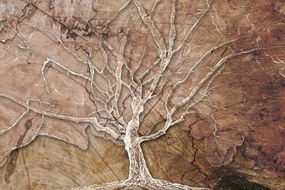 Εικόνα κορώνας δέντρου με αφηρημένη απόχρωση - 90x60
