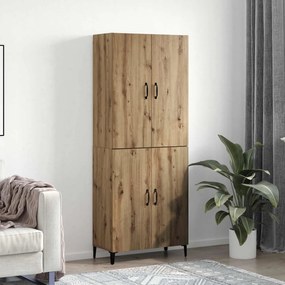 vidaXL Highboard 2 pcs Artisan Oak 69,5 x 34 x 180 εκ.