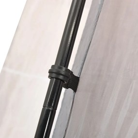 vidaXL Σκίαστρο Πισίνας Γκρι 500 x 433 x 250 εκ. Υφασμάτινο