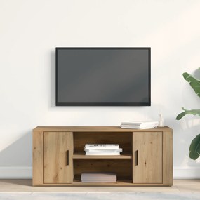 vidaXL Κονσόλα τηλεόρασης Artisan Oak 100x35x40 εκ. Κατασκευασμένη από MDF