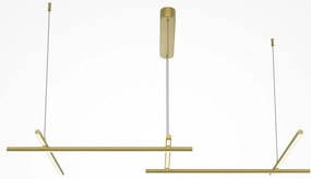 Κρεμαστό Φωτιστικό Οροφής LED 50W Χρυσό Radiance MOD278PL-L50G3K Maytoni MOD278PL-L50G3K Χρυσό