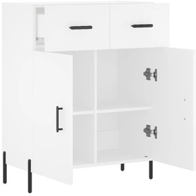 vidaXL Ντουλάπι Λευκό 69,5 x 34 x 90 εκ. από Επεξεργασμένο Ξύλο