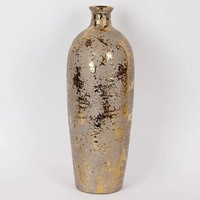 Βάζο Κεραμικό 819-00132 Φ16x43cm Gold Estheti Home Ceramic