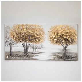 Πίνακας Σε Καμβά Δέντρα 60x120x3cm 755-12063 Estheti 755-12063 Πολύχρωμο