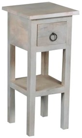 Τραπεζάκι Classic Stand H55cm Χαμηλό Antique Λευκό