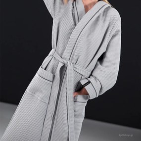 Μπουρνούζι Guy Laroche Basic Grey Γκρι MEDIUM