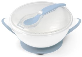 Φαγητοδοχείο &amp; Κουτάλι (Σετ) 300ml BabyOno Μπλε BN1063/05