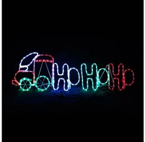 Χριστουγεννιάτικο Τρενάκι TRAIN HO HO HO LED IP44 130X40CM X082043216 ACA-X082043216-Πολύχρωμο X082043216