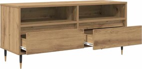 vidaXL Ντουλάπι TV 100 x 34,5 x 44,5 εκ. Artisan Oak