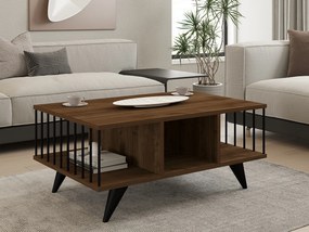 Τραπεζάκι Σαλονιού Καρυδιά BERT 90x60x39.5