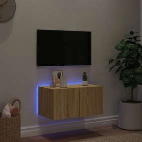 ΈΠΙΠΛΟ ΤΟΙΧΟΥ ΤΗΛΕΟΡΑΣΗΣ ΜΕ LED SONOMA ΔΡΥΣ 60X35X31 ΕΚ. 837271