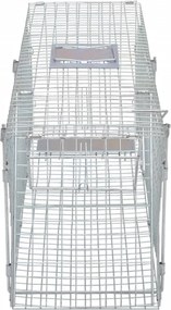 vidaXL Παγίδα Ζωντανών Ζώων 100 εκ. Γαλβανισμένη
