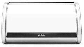 Brabantia 646888 Ψωμιέρα με Καπάκι Roll Top Medium Brilliant Steel