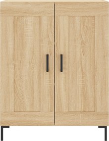 vidaXL Ντουλάπι Sonoma Δρυς 69,5 x 34 x 90 εκ. από Επεξεργασμένο Ξύλο