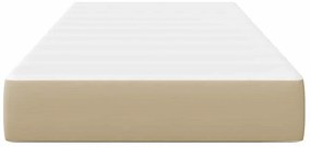 vidaXL Στρώμα Κρεβατιού με στρώμα Φασκόμηλο 90 x 190 cm ύφασμα