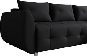 Γωνιακός καναπές Marten-Μαύρο