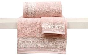 Πετσέτα Σώματος 70X140 Anna Riska Superior Des Karla - Blush Pink 1