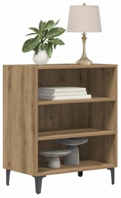 vidaXL Μπουφές Αρτισιανή Δρυς 57x35x70 εκ. από Επεξεργασμένο Ξύλο