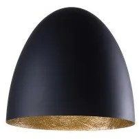Καπέλο Φωτιστικού Οροφής IP20 Μαύρο Χρυσό Cameleon Egg 8607 Nowodvorski 8607 Μαύρο-Χρυσό