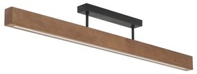 Γραμμικό Φωτιστικό Οροφής LED 22W Φυσικό Ξύλο Teo TK Lighting-6614-Καφέ 6614